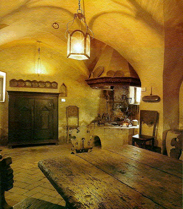 castello di Gorizia, sala da pranzo
